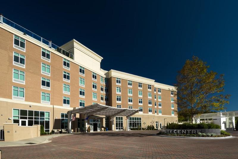 Hilton Garden Inn Asheville Downtown Exterior foto